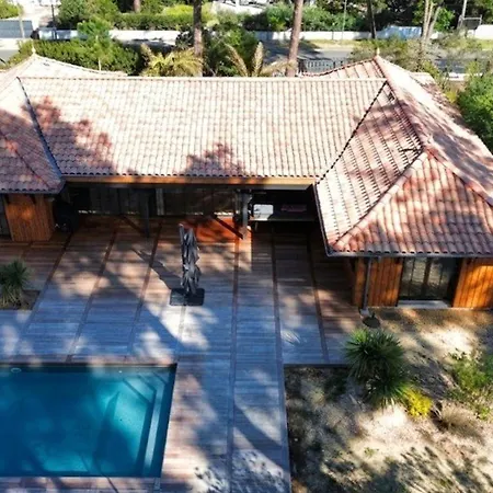Vila Somptueuse Avec Piscine - 8 Pers. - Fr-1-736-78 Lège-Cap-Ferret